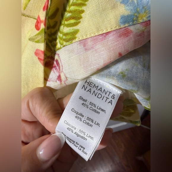 NWT HEMANT & NANDITA
DHUN PEACH TOP - Picture 7 of 9